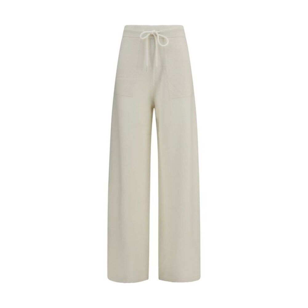 Max Mara Beige Cashmere Casual Women's Pants